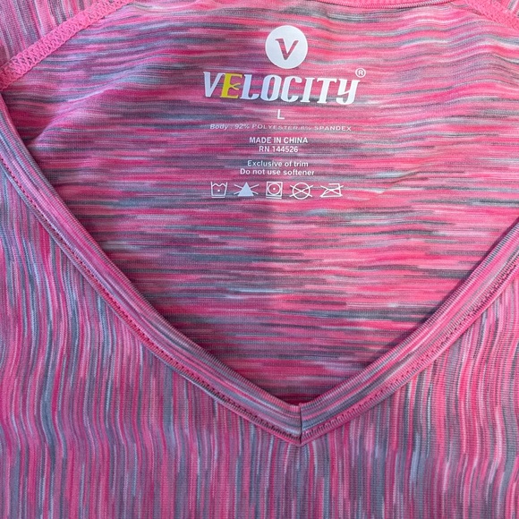 Velocity Athletic Activewear Pink
Top Size Large - Picture 2 of 3